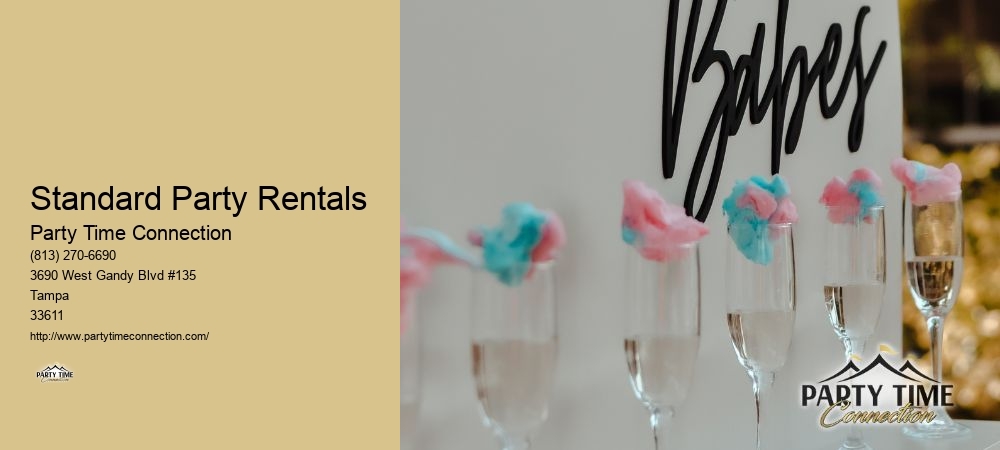 Rental Party Supplies