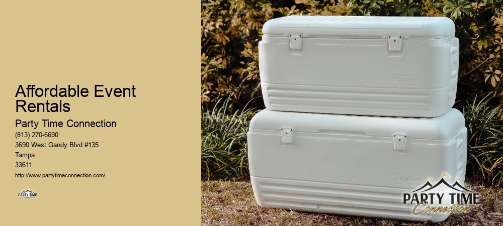 Rental Event Equipment